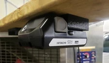**2 Pack** Hitachi Metabo HPT 18V Locking Battery Wall/Under Shelf Holder Mount