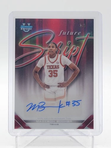 2025 Bowman Basketball Red Refractor Madison Booker #FS-MB