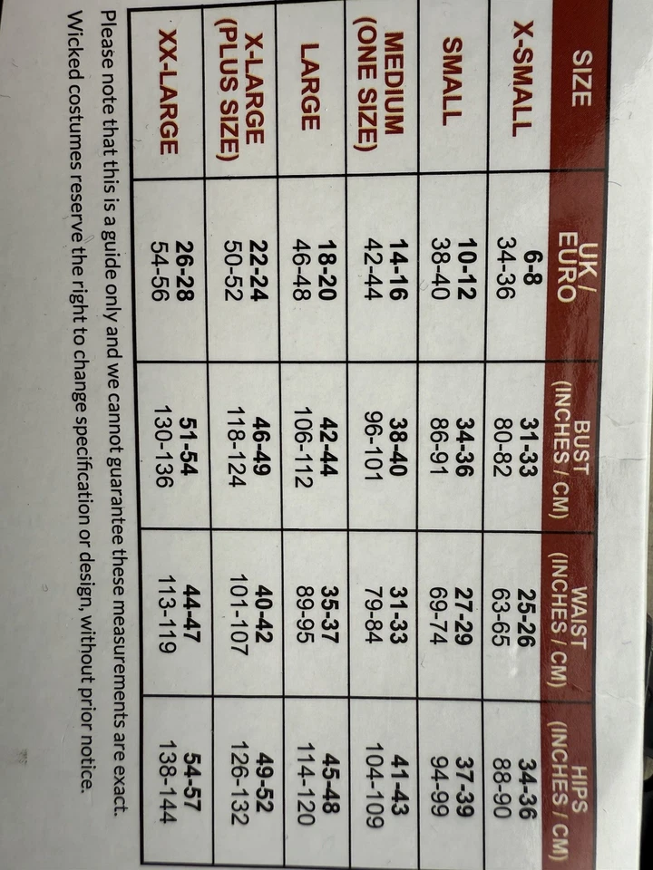 Disfraz de Reina de Corazones Malvada Cuento de Hadas Adultos Damas Foto 2 de 2