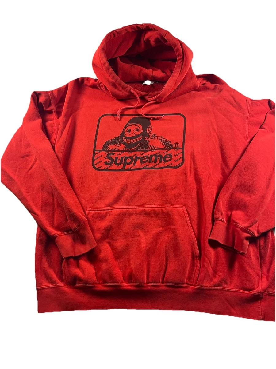 Supreme Red Cotton Hoodies & Sweatshirts for Men for sale | eBay