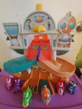 Nickelodeon Nick Jr Top Wing Mission Ready Track with Race Cars