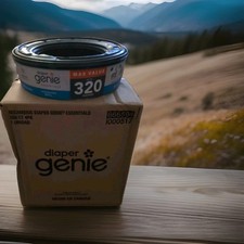 Diaper Genie Essentials 4 Pack Refills Unscented 320 Count Odor Control Bags