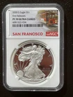 2020-S $1 SILVER AMERICAN EAGLE NGC PF70 First Releases Trolley Car : 06854