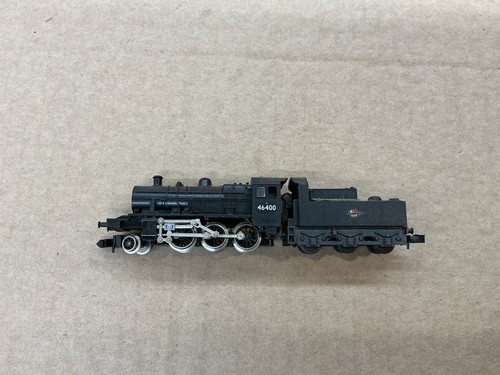 TRIX SPUR N DAMPFLOK 2-6-0 BR SCHWARZ 46400 FUNKTIONSTÜCHTIG LESEN! | Condition: Used