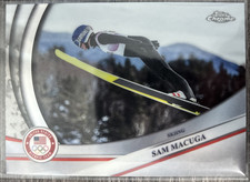 2026 Topps Chrome Olympics Sam Macuga - USA Skiing #168 base
