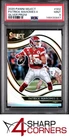 2020 PANINI SELECT SILVER PRIZM #302 PATRICK MAHOMES II PSA 9
