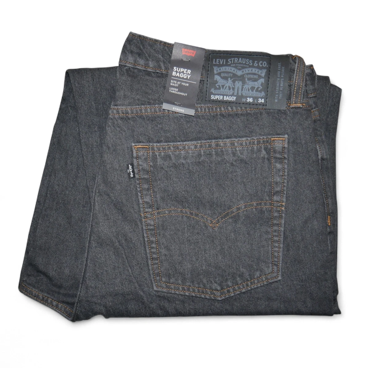 Relaxed Jeans Men's Hip Hop for sale | eBay