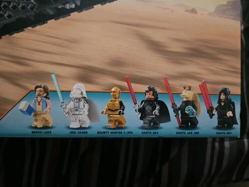 Lego Star Wars Dark Falcon 75389 Minifigures. Brand New.