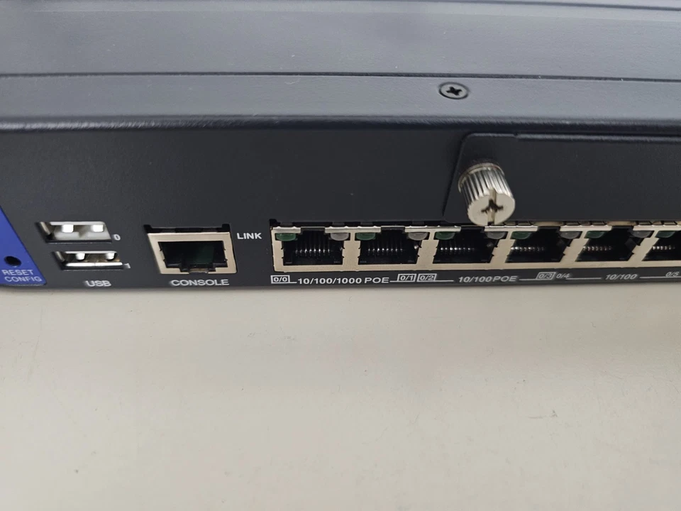 Juniper Networks SRX210HE2-POE Firewall VPN Gateway Security 54V No Adapter - Image 3 of 4