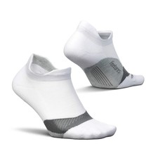 Feetures Elite Light Cushion No Show Tab Running Socks Compression Small, Pink