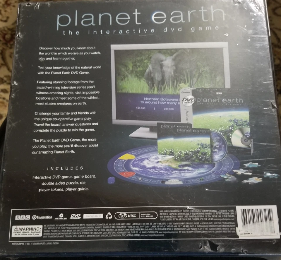 NEW: BBC Planet Earth The Interactive DVD Game - Sealed Box (8+ years) - Image 2 of 4