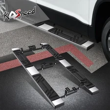 6.5" Stainless Steel Flat Running Boards Side Step Bar for GMC Acadia 2018-2023