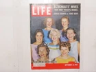 Life Magazine / September 21 1959 Wives of the Original Mercury 7 Astronauts 3W