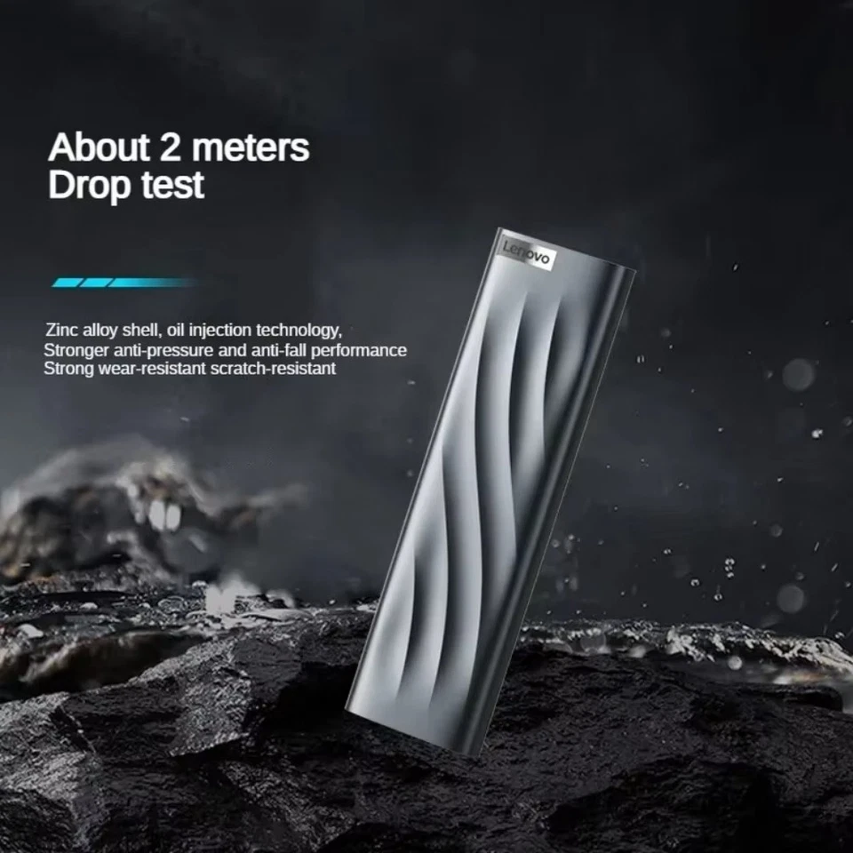 Original Lenovo PS9 1TB Capacity SSHD / USB 3.2 + USB-C 2 Ports Shock Resistant - Image 4 of 4