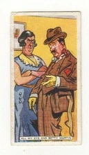 Cigarette Card 1936. #02 All my eye and Betty Martin