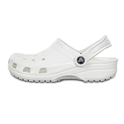 Unisex Black/White Cozy Classic Clog Ultra-Light Slip-On Shoes Free Ship U-S-A