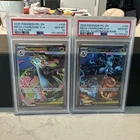 2025 Pokemon PFL Mega Charizard X ex SIR #125/094 & 109 Hyper Rare PSA 10 Seq