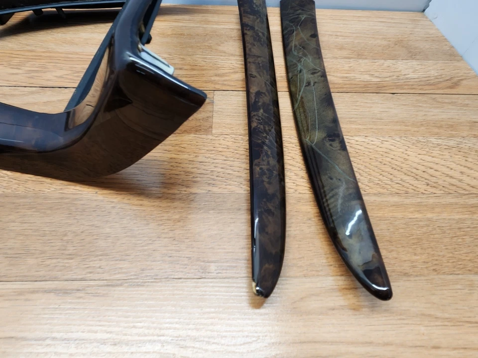 ✅ 00-06 OEM BMW E53 X5 painel porta console central madeira fina acabamento interior CONJUNTO * - Imagem 3 de 4