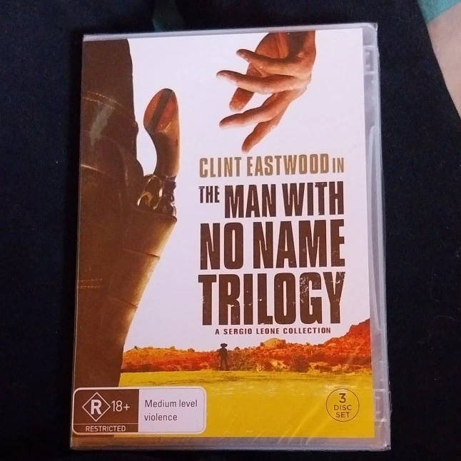 Clint Eastwood Sergio Leone The Man With No Name Trilogy 3-Disc DVD sealed!!