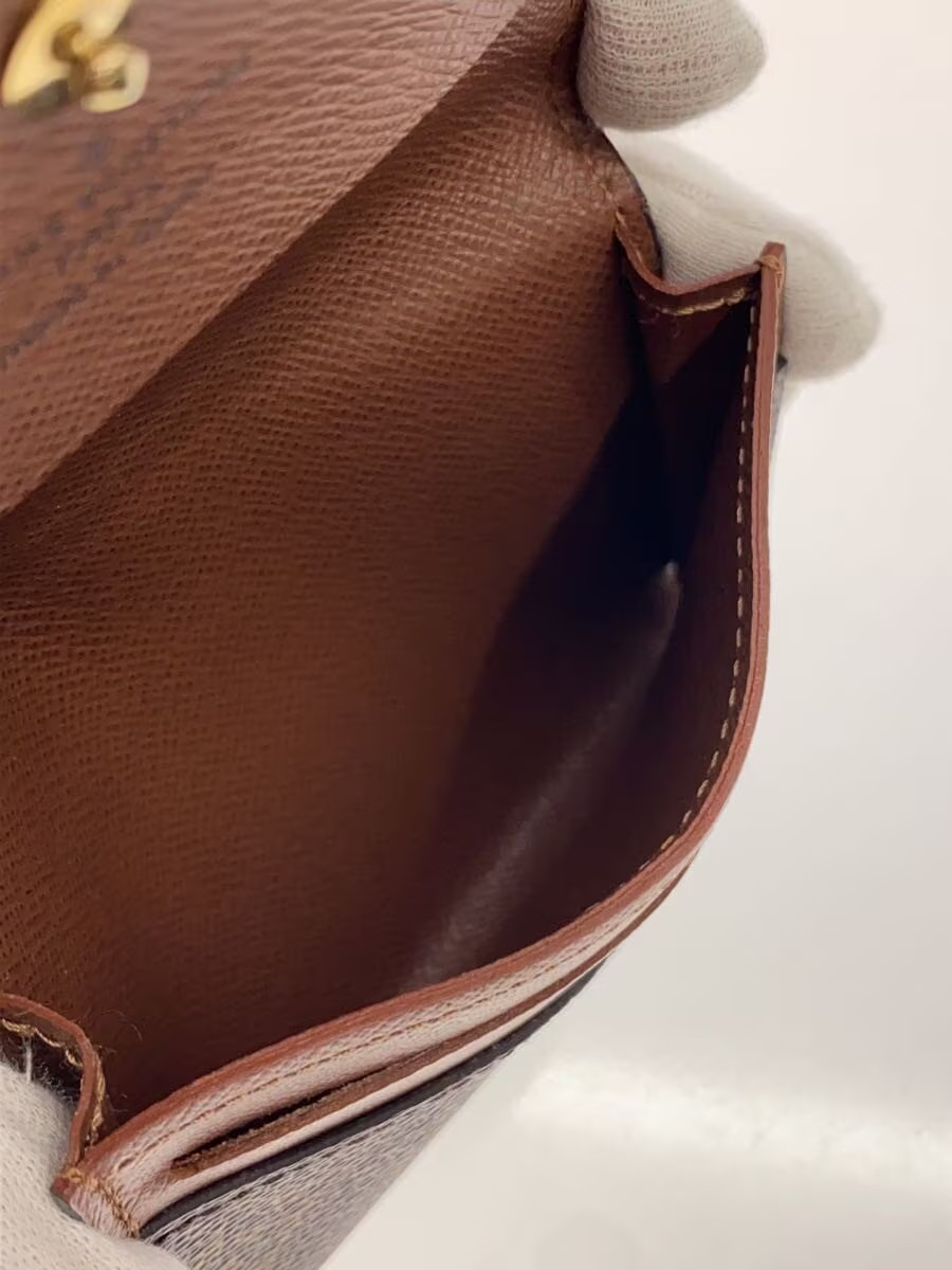 LOUIS VUITTON Envelope Carte de Visite Monogram Canvas PVC Brown Women's thumbnail 5