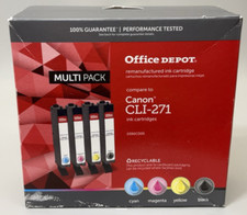 Office Depot for Canon CLI-271 Ink Cartridges Multi Pack - Ships Today