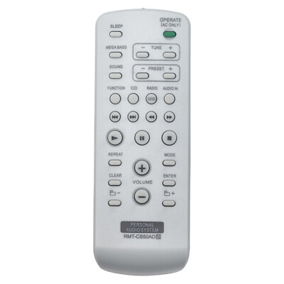 Neu Ersatz Fernbedienung Passend f??1r Sony RMTCS50AD A1251505A