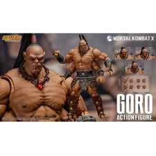 Storm Toys DCMK18 1/12 Mortal Kombat GORO Collectible Action Figure In Stock