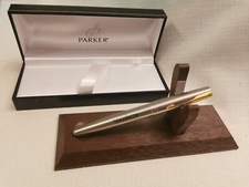 Parker Frontier Fountain Pen, With Branding Adartrel Silver
