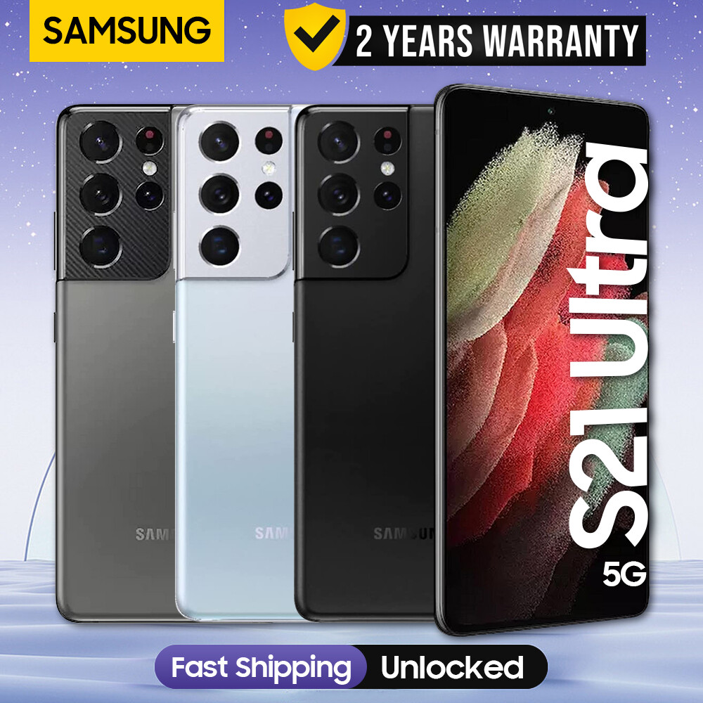 極美品】Galaxy S21 Ultra 5G ファントムブラック 256GB｜スマホ 