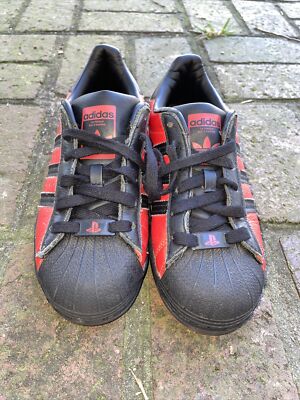 ADIDAS x PLAYSTATION MARVEL SPIDER-MAN: SUPERSTAR SHOES SIZE 5 BOYS | eBay