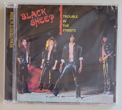 Black Sheep Trouble In The Streets CD new Bad Reputation reissue 1985