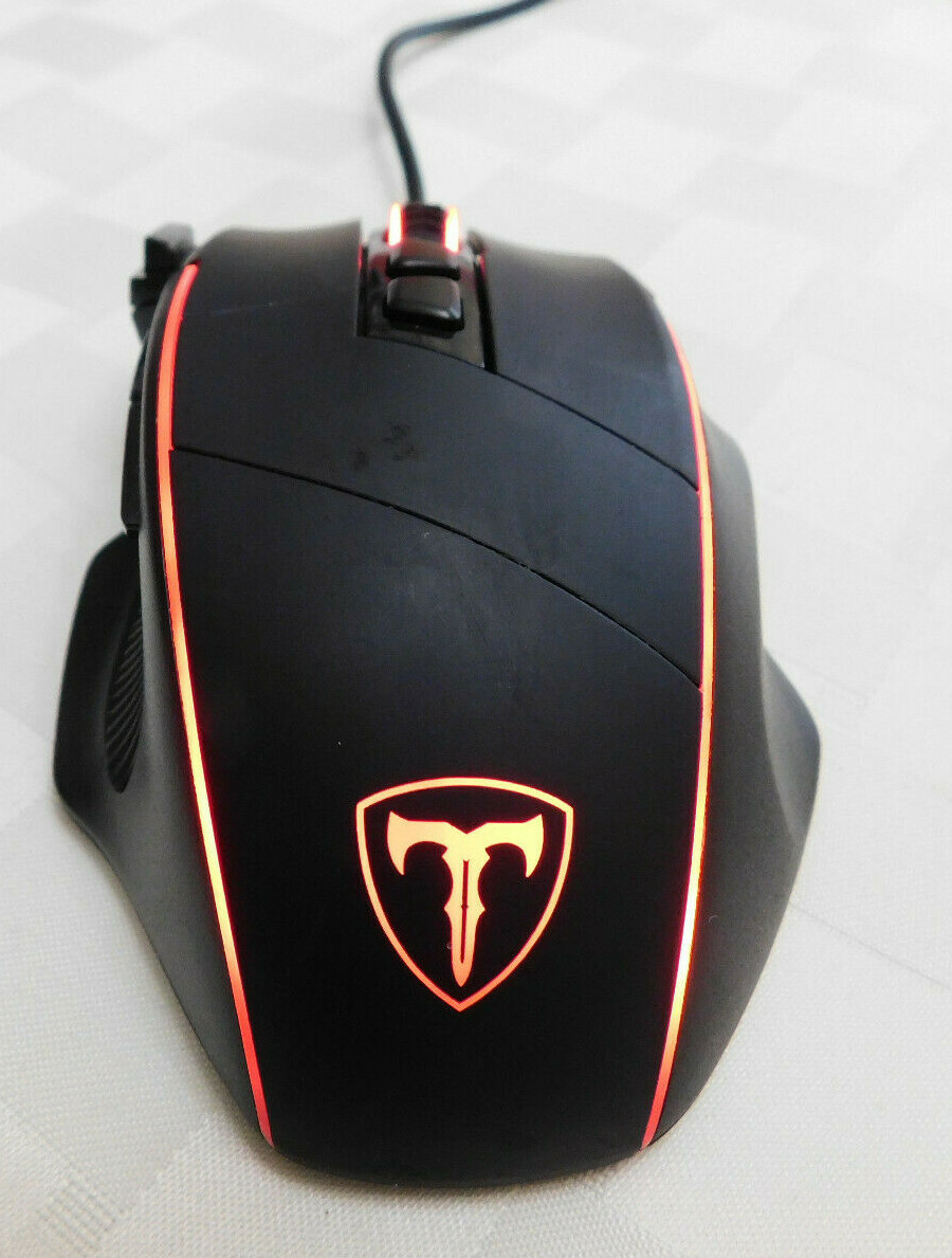 Optical Wired Gaming Mouse PC278A with 8 Buttons Pre-Owned-image