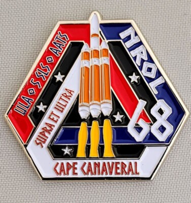 Authentic NROL-68-DELTA IV-H ULA USSF DOD NRO Classified SATELLITE Mission COIN