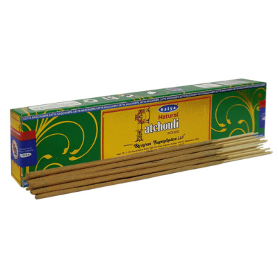 Satya Natural Patchouli Räucherstäbchen 1 x 15g (ca. 12-15 Stäbchen)