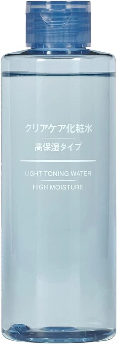 MUJI Light Toning Water High Moisture 200ml clear care | eBay