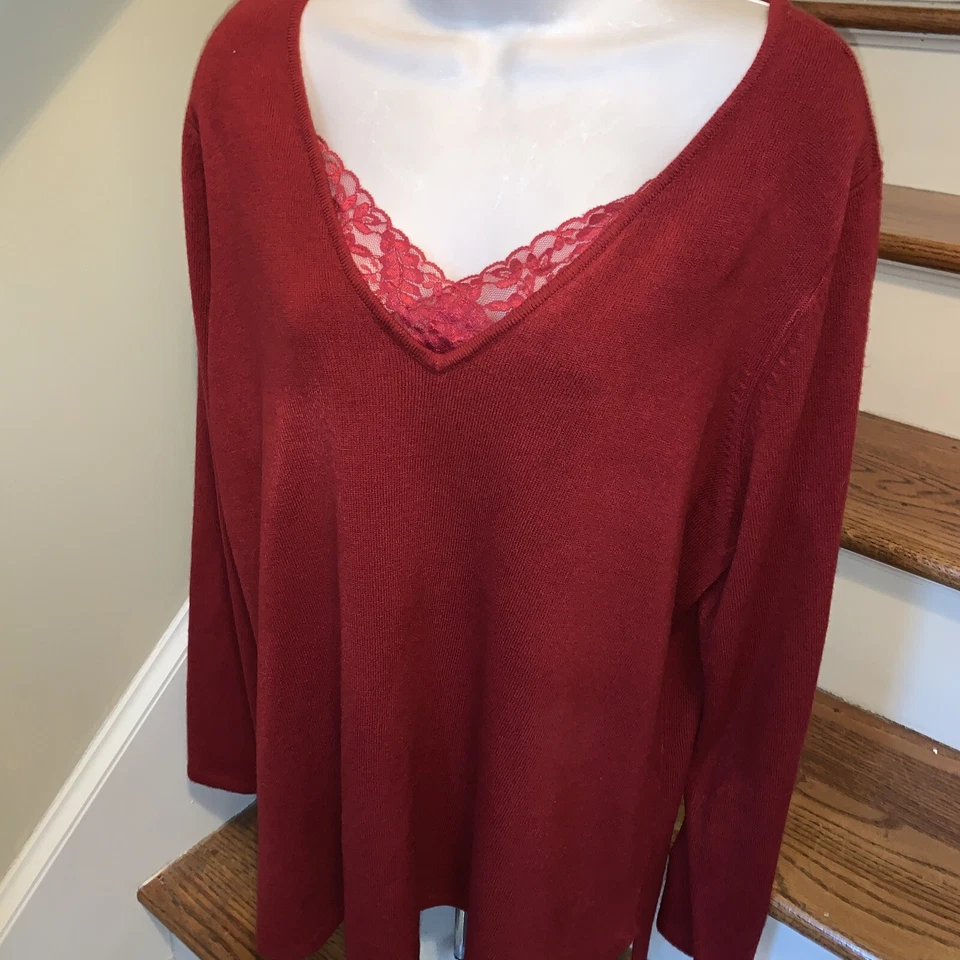 Suéter EAST 5ª Mujer De Gran Tamaño Manga Extra Larga Suave Manteroso Talla 1X ❤️tb1020 Foto 2 de 4