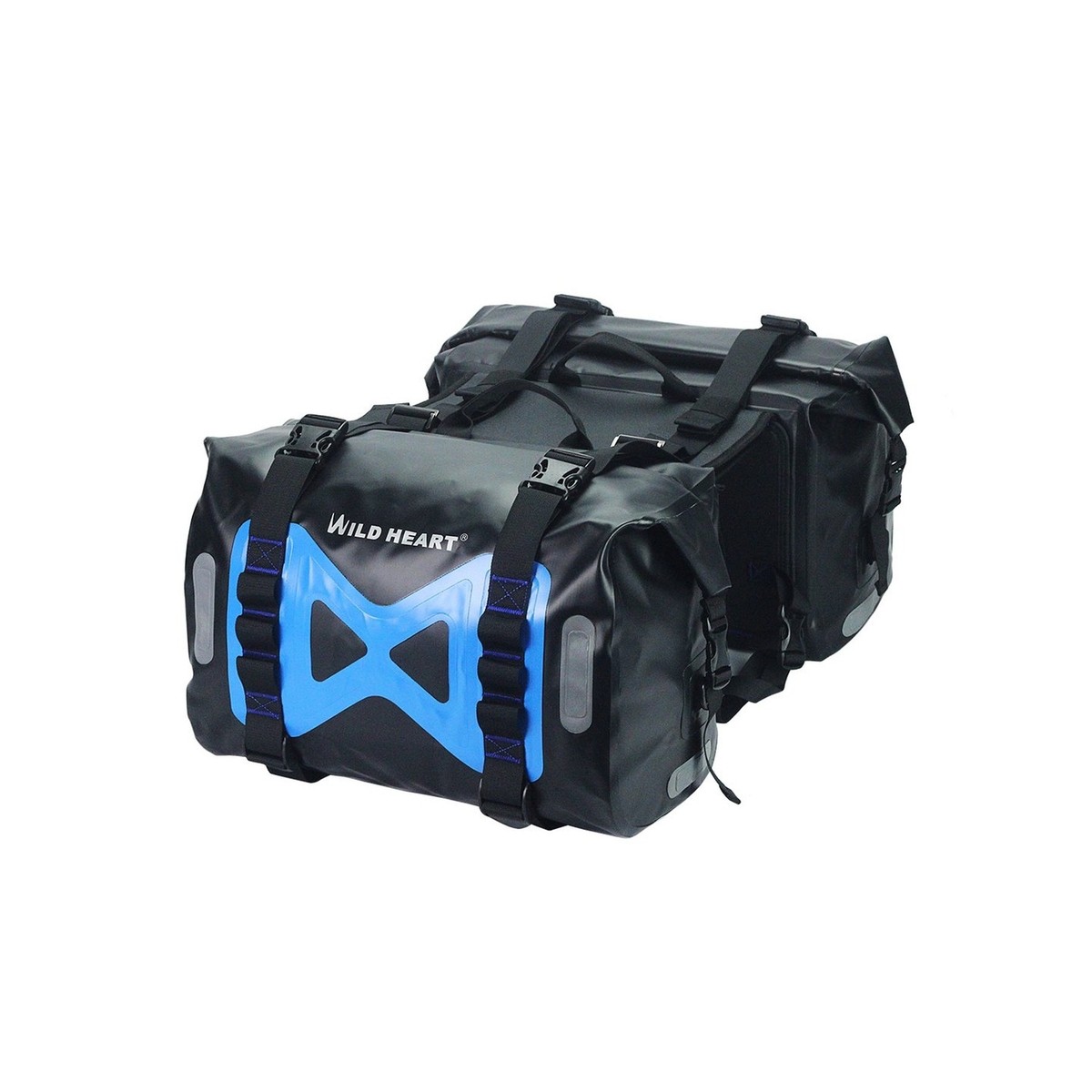 Wild Heart 4350347858 Waterproof Motorcycle Saddlebag 50L Tank