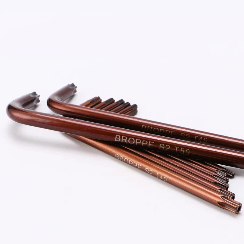 S2 Torx Key T6-T50 Solid Wrench Star Key LONG Double Ended L-Shaped Allen Key - Image 2 of 4