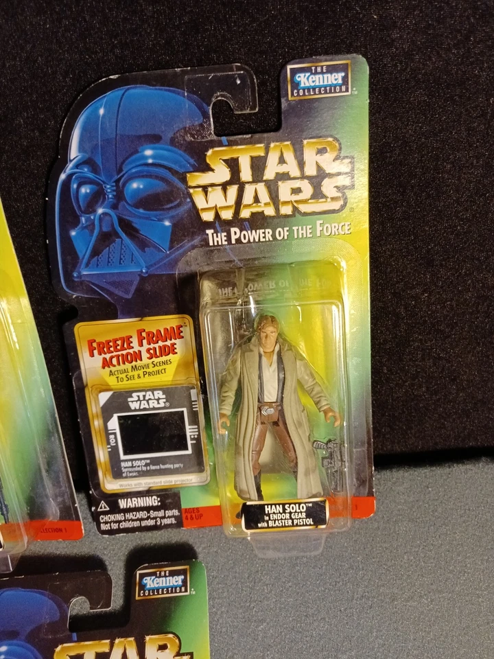Lote de 3 figuras Star Wars Power of the Force Freeze Frame Foto 3 de 4