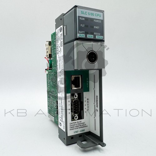 1747-L552 (Ser. B) SLC 5/05 32k user memory controller, Ethernet & RS-232 comms - Picture 3 of 12