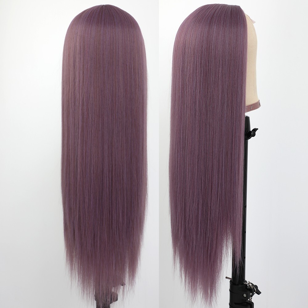 Lace Front Wig Glueless Purple High Heat Resistant Outre Glueless HD Lace Front Wig - CASTINE – Ebonyline main image 3