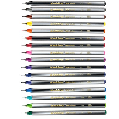 Edding 55 Fineliner Drawing Pens - 16 Colours Available BUY 3 GET 1 FREE