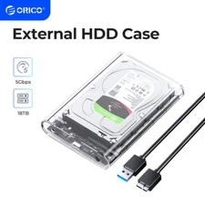 ORICO 3.5 inch SATA to USB 3.1 Type C HDD Case SSD Adapter Hard Disk Drive Box