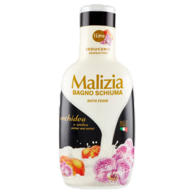 Malizia Badeschaum Orchidee und Bernstein 1000ml