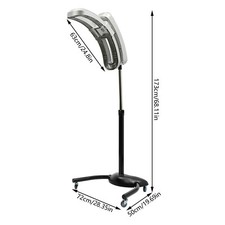 Vertical Cold Standing Hair Dryer 950W Adjustable Vertical Hairdressing Heater