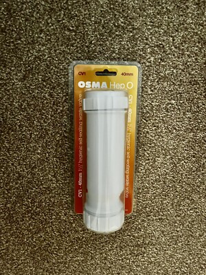 Osma Hepvo Abfallfalle weiß 40x40mm
