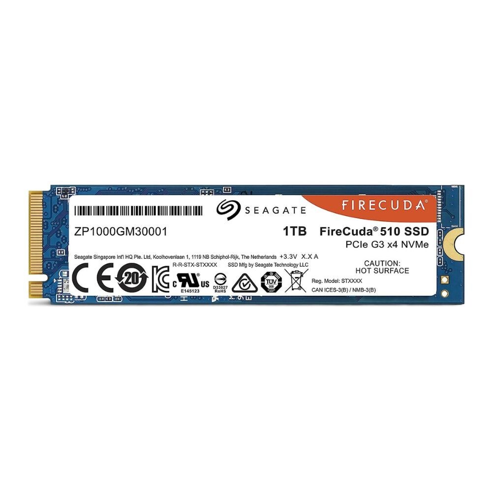 Seagate FireCuda 510 1TB M.2S PCIE Solid State Drive D2 3.5MM