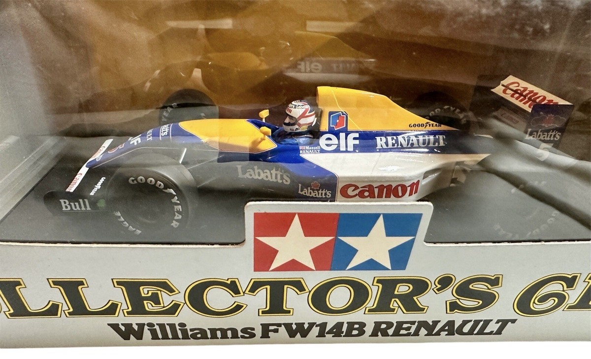 TAMIYA Williams FW14B RENAULT Scale 1:20 COLLECTOR 'S CLUB DIE