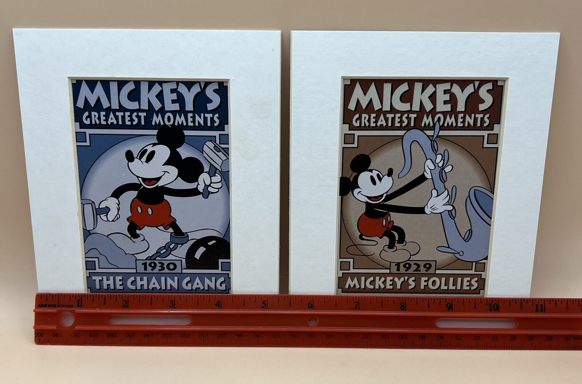 ディズニー　 ポスター mickey's greatest moments Walt Disney - Mickey's Greatest Moments - Offset Poster