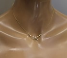 925 gold plated Horoscope Cancer Cubic Zirconia cz pendant 18" necklace 3.1g — photo 9